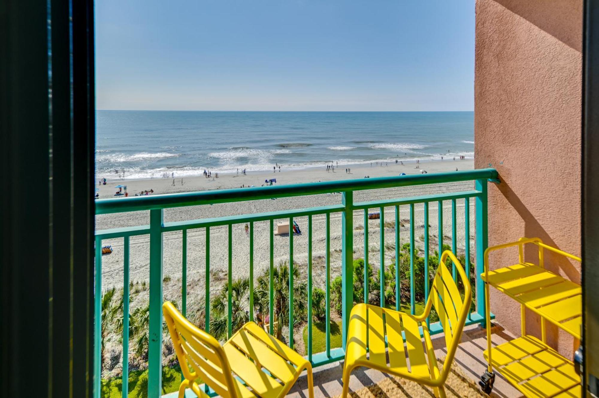 Myrtle Beach Oceanfront Condo With Pool And Lazy River Екстериор снимка